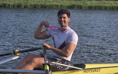 Blik voor Joan op de Thetis sprint!