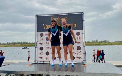 Blik voor Julia en Toni op de voorjaarsregatta!